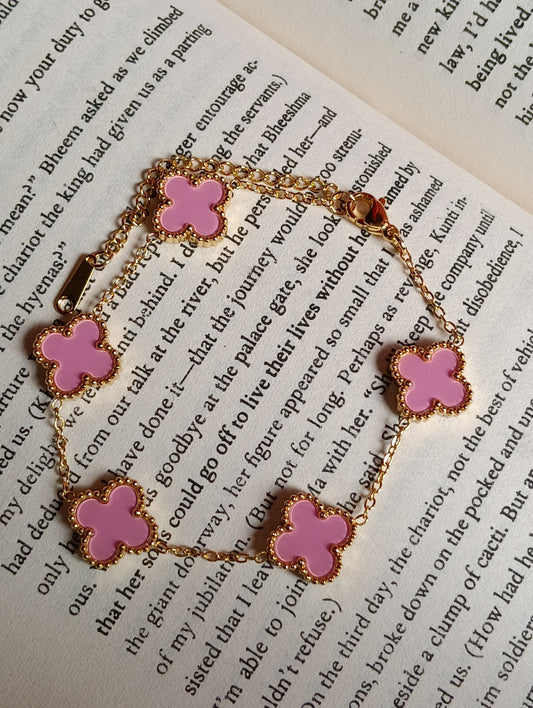 Lucky Clover Charm Bracelet